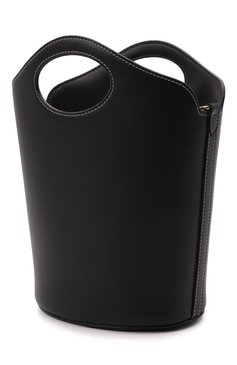 Женская сумка pocket small BURBERRY черного цвета, арт. 8046240 | Фото 4 (Сумки-технические: Сумки через плечо, Сумки top-handle; Материал: Натуральная кожа; Ремень/цепочка: На ремешке; Размер: small)