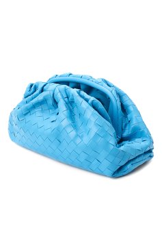 Женский клатч pouch BOTTEGA VENETA синего цвета, арт. 576175/VCPP0 | Фото 4 (Материал: Натуральная кожа; Региональные ограничения белый список (Axapta Mercury): RU; Женское Кросс-КТ: Клатч-клатчи; Размер: large)