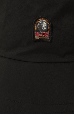 Мужская панама PARAJUMPERS черного цвета, арт. 23SM-PAACCHA30 | Фото 4 (Материал: Текстиль, Синтетический материал)