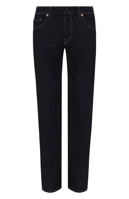 Мужские джинсы TOM FORD темно-синего цвета по цене 73500 руб., арт. BZJ18/TFD002 | Фото 1