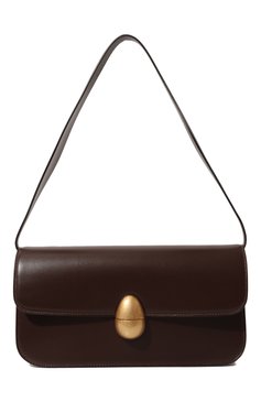 Женская сумка phoenix NEOUS темно-коричневого цвета, арт. 00027A | Фото 1 (Сумки-технические: Сумки top-handle; Размер: medium; Материал: Натуральная кожа; Материал сплава: Проставлено; Драгоценные камни: Проставлено)