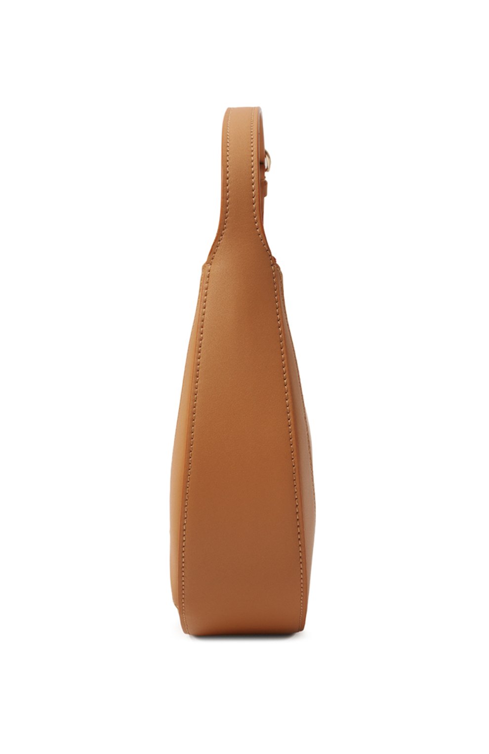 Женская сумка 110 small BORBONESE светло-коричневого цвета, арт. 923021 | Фото 4 (Сумки-технические: Сумки top-handle; Материал: Натуральная кожа)