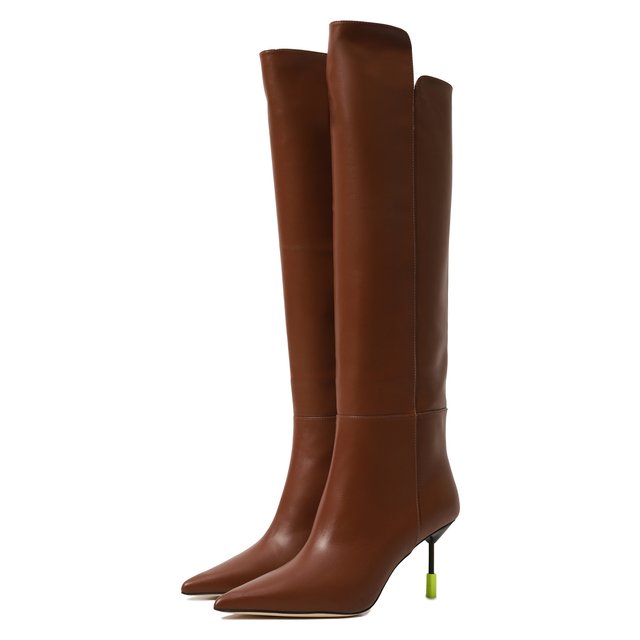 фото Кожаные сапоги msgm