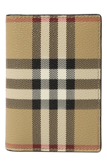 Burberry wallet leather discount