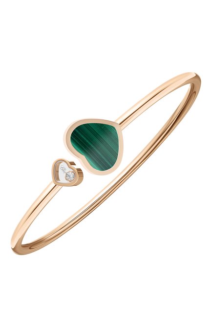 Женский браслет CHOPARD бесцветного цвета, арт. 857482-5106 | Фото 1 (Материал сплава: Розовое золото; Драгоценные камни: Другие)