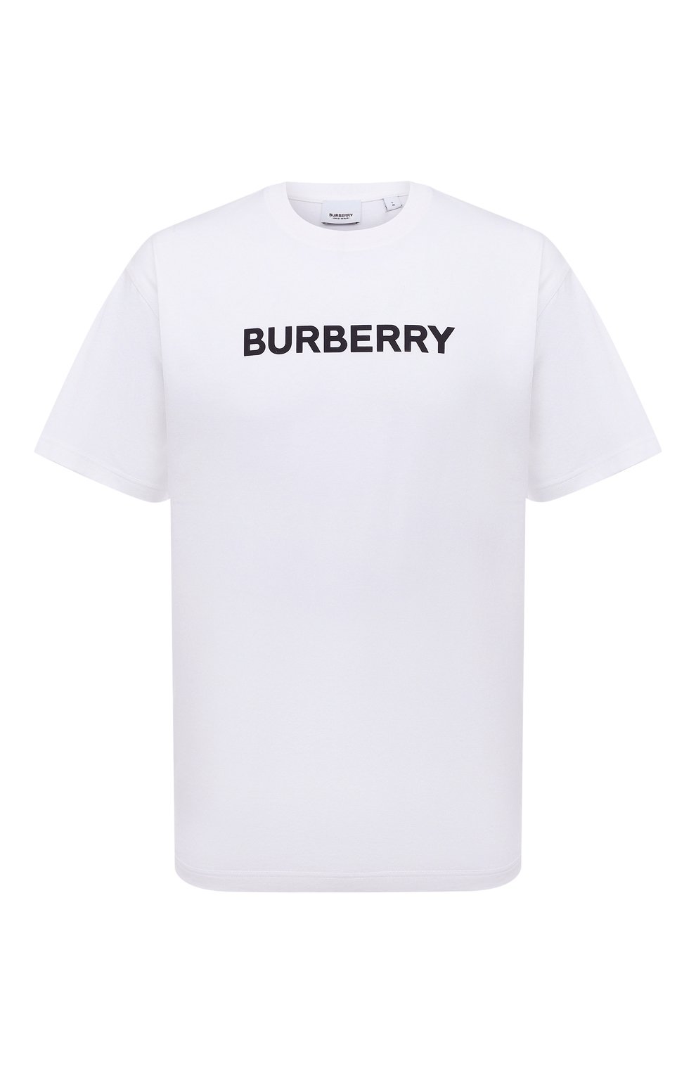 Хлопковая футболка Burberry скидки