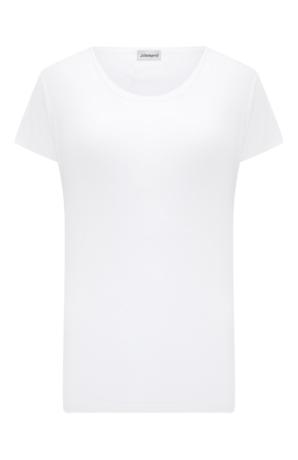 Фото Женская белая хлопковая футболка ZIMMERLI, арт. 286-2761 Швейцария 286-2761 