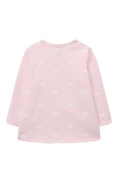 Детский хлопковая пижама SANETTA розового цвета, арт. 221891 | Фото 3 (Материал сплава: Проставлено; Нос: Не проставлено; Материал внешний: Хлопок)