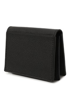 Мужской кожаный футляр для кредитных карт DSQUARED2 черного цвета, арт. CCM0016/25103888 | Фото 2 (Материал: Натуральная кожа; Материал сплава: Проставлено; Нос: Не проставлено)