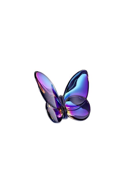 Скульптура бабочка скарабей BACCARAT синего цвета по цене 33550 руб., арт. 2 609 987 | Фото 1