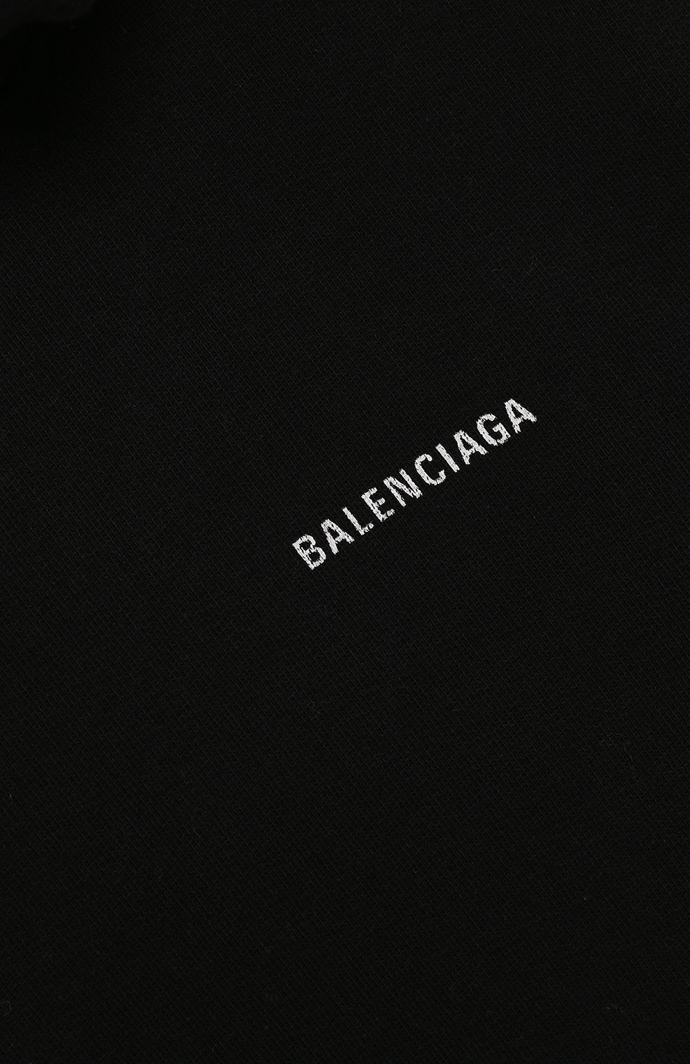 Хлопковое худи BALENCIAGA детский черного цвета — купить в  интернет-магазине ЦУМ, арт. 558143/TEVD1