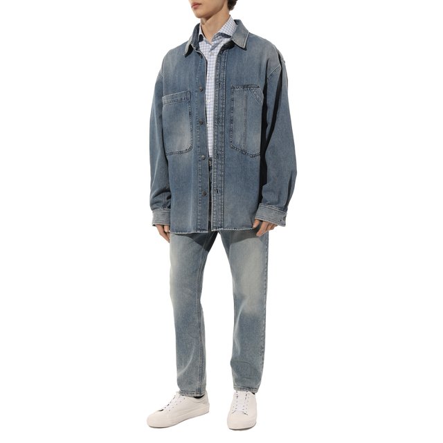 фото Хлопковая рубашка boss