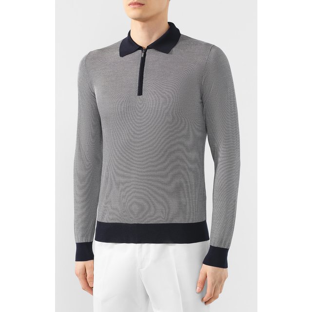 фото Шелковое поло zilli