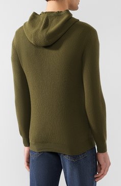 Мужской кашемировый кардиган LORO PIANA хаки цвета, арт. FAI5928 | Фото 4 (Мужское Кросс-КТ: Кардиган-одежда; Материал внешний: Шерсть, Кашемир; Рукава: Длинные; Длина (для топов): Стандартные; Стили: Кэжуэл; Статус проверки: Проверена категория)