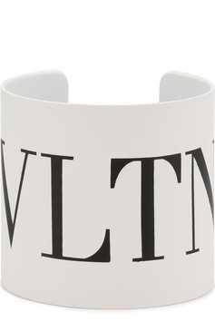 Женский браслет vltn VALENTINO черно-белого цвета, арт. PW0J0N15/MET | Фото 1 (Региональные ограничения белый список (Axapta Mercury): Не проставлено; Нос: Не проставлено; Материал: Пластик; Статус проверки: Требуются правки, Проверена категория; Материал сплава: Проверено)