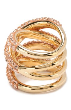 Женское кольцо tigris  SWAROVSKI золотого цвета, арт. 5535954 | Фото 2 (Материал: Металл)