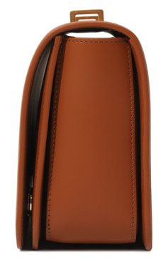 Женская сумка heritage FRENZLAUER светло-коричневого цвета, арт. HERITAGE BAG/W9 | Фото 4 (Сумки-технические: Сумки через плечо; Материал: Натуральная кожа; Ремень/цепочка: На ремешке; Размер: small)