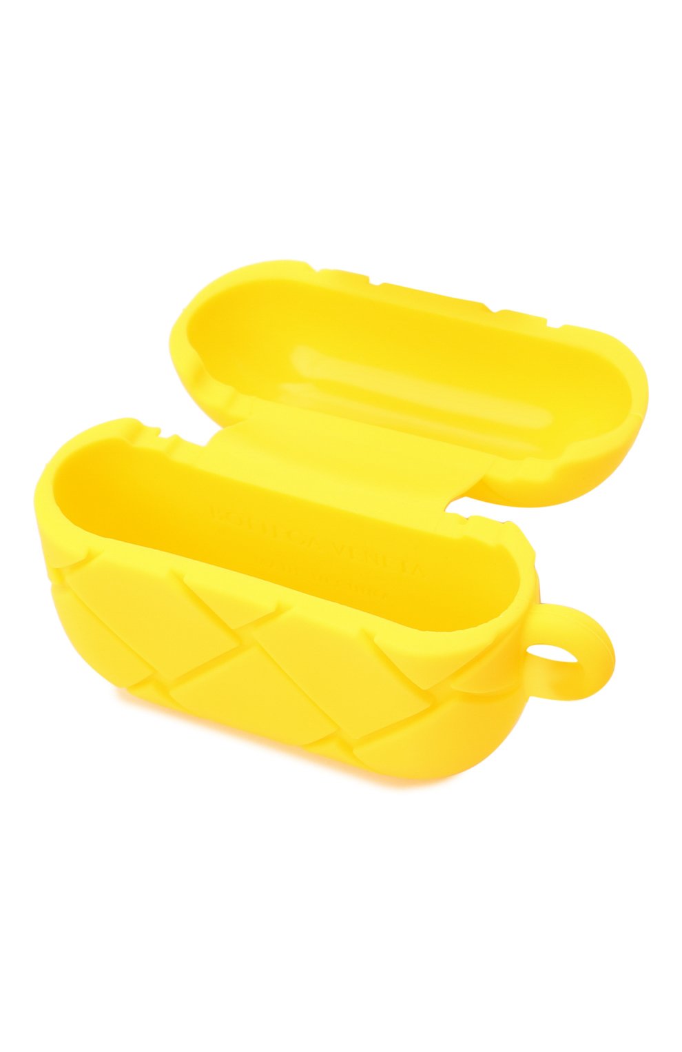 Чехол для airpods pro BOTTEGA VENETA желтого цвета, арт. 691715/V0EY0 | Фото 3 (Материал: Пластик)