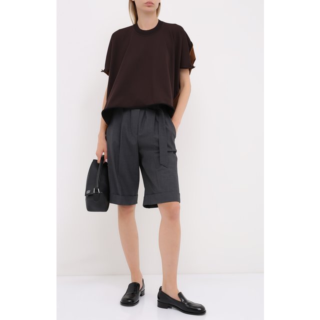 фото Шерстяные шорты brunello cucinelli