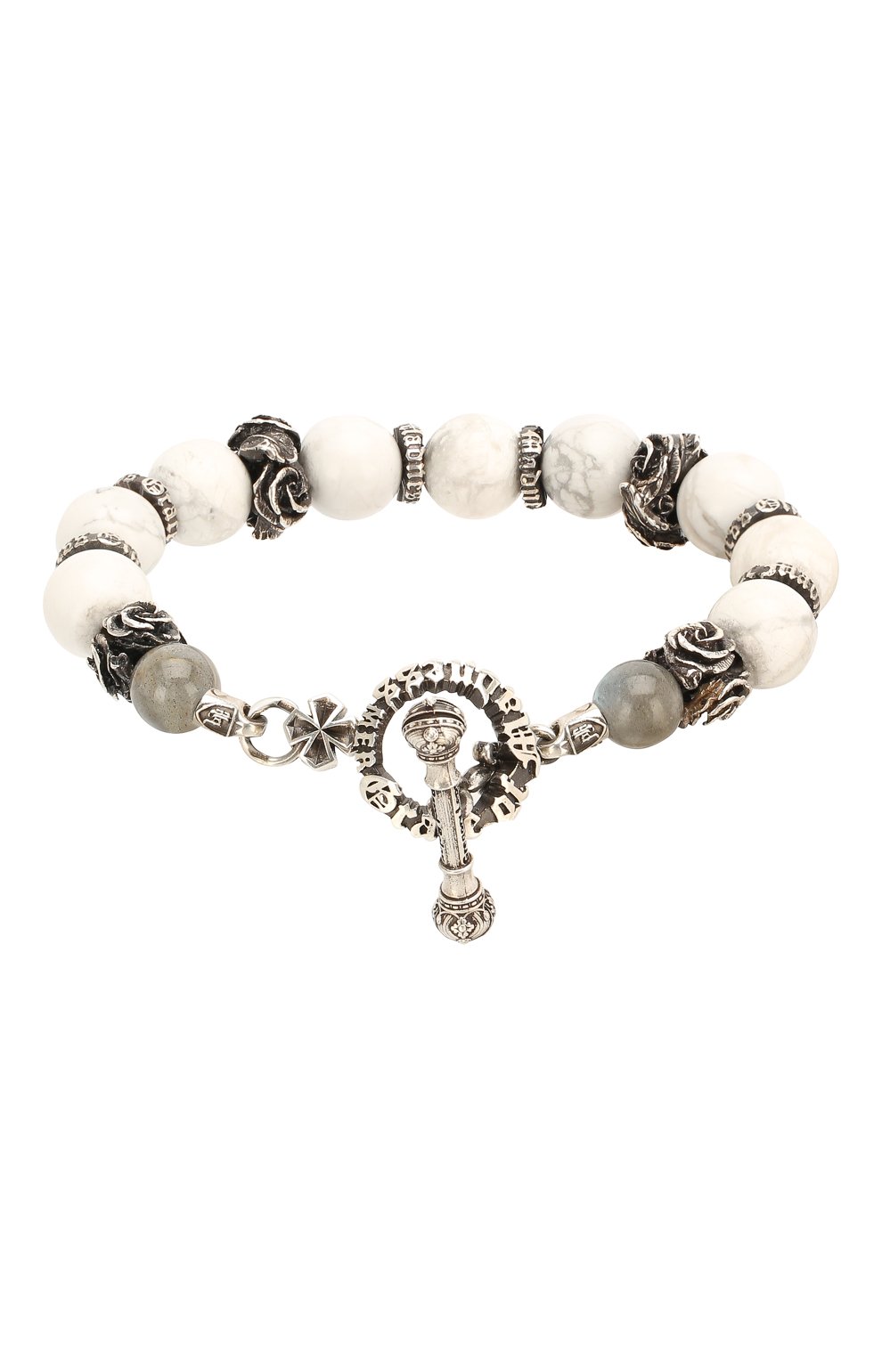 Мужской браслет ангелы и демоны GL JEWELRY белого цвета, арт. PB561 | Фото 2 (Материал: Серебро; Региональные ограничения белый список (Axapta Mercury): RU)