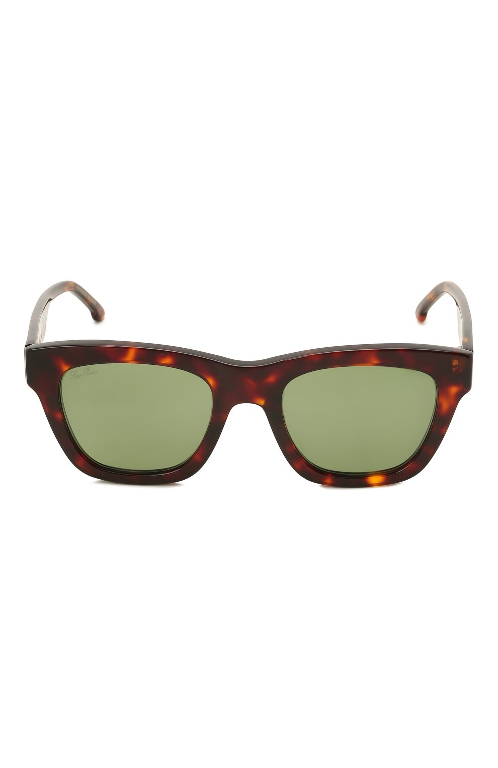 Женские солнцезащитные очки LORO PIANA темно-коричневого цвета, арт. FAL4920 | Фото 4 (Кросс-КТ: С/з-унисекс; Тип очков: С/з; Оптика Гендер: оптика-унисекс)