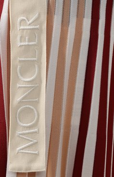 Женская юбка-миди MONCLER разноцветного цвета, арт. E1-093-96504-00-999EH | Фото 5 (Женское Кросс-КТ: Юбка-одежда; Длина Ж (юбки, платья, шорты): Миди; Материал внешний: Вискоза; Статус проверки: Проверено, Проверена категория)