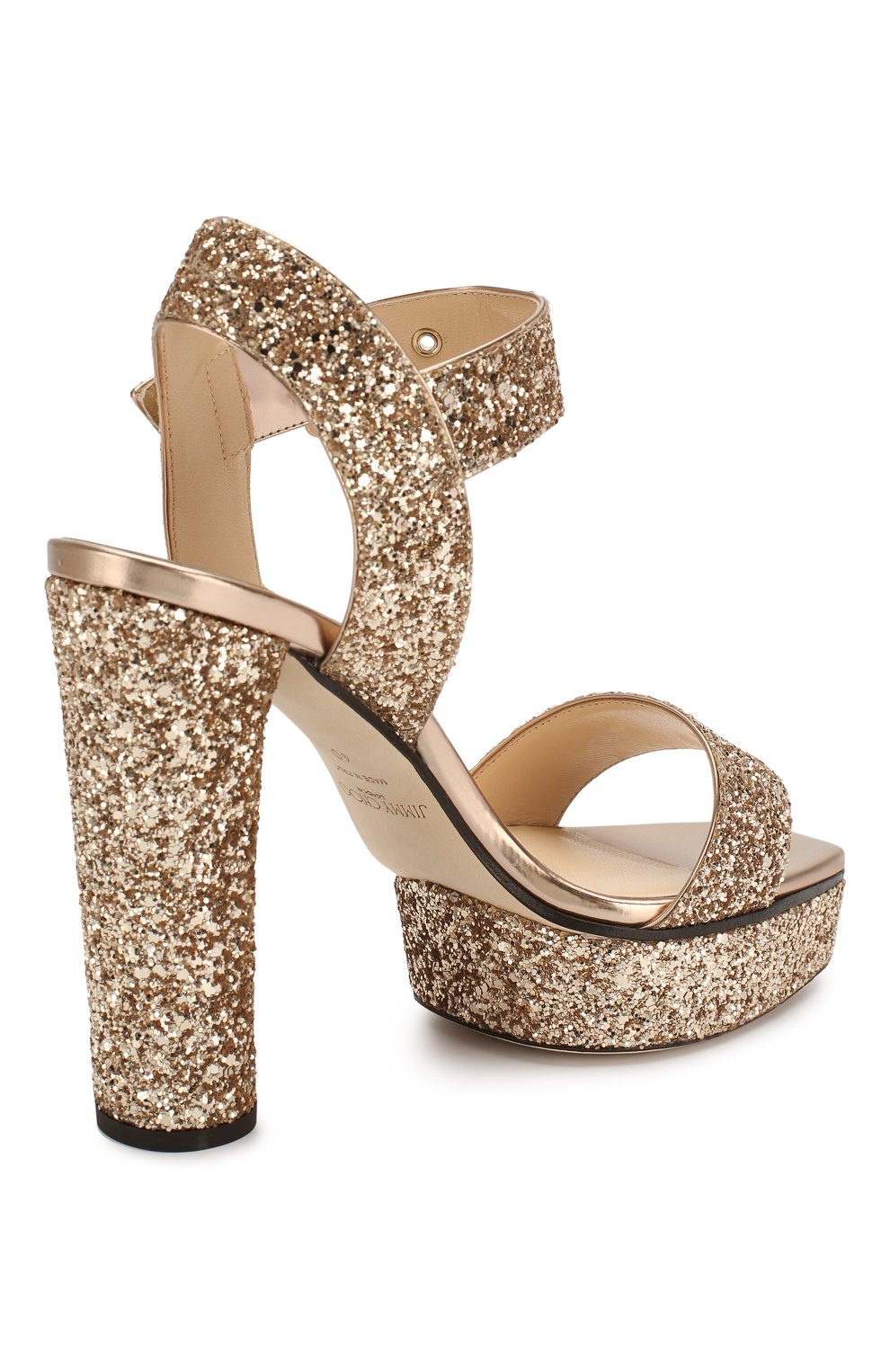 Женские золотые босоножки maie JIMMY CHOO купить в интернет-магазине ...