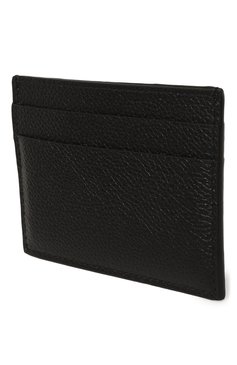 Мужской кожаный футляр для кредитных карт BALENCIAGA черного цвета, арт. 594309 1IZI3 | Фото 2 (Материал: Натуральная кожа)