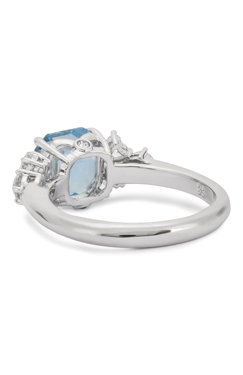 Женское кольцо sparkling SWAROVSKI серебряного цвета, арт. 5535603 | Фото 2 (Материал: Металл)