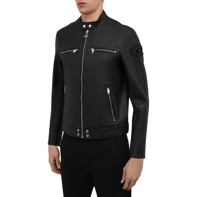 фото Кожаная куртка diesel