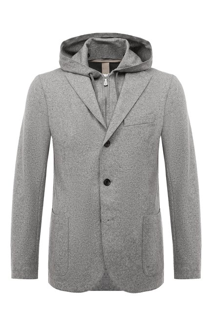 Мужской шерстяной пиджак ELEVENTY серого цвета по цене 93250 руб., арт. H70GIAF02 JAC24018 | Фото 1