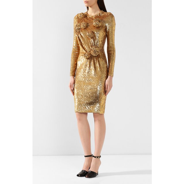 фото Платье с пайетками burberry