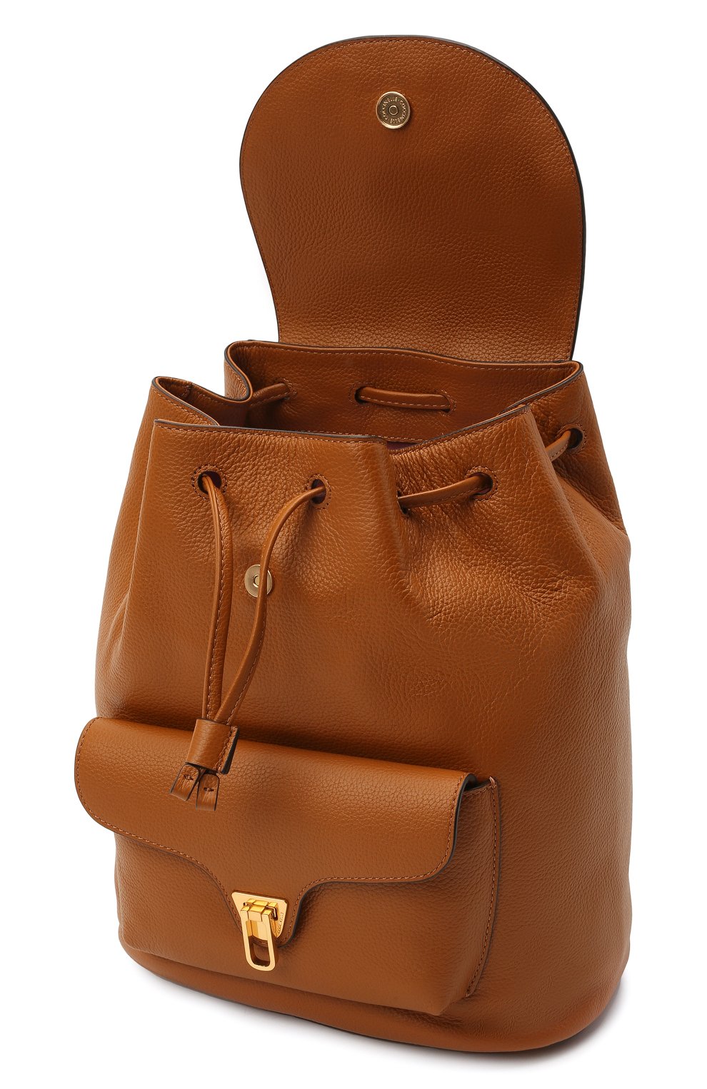 Женский рюкзак beat soft COCCINELLE коричневого цвета, арт. E1 IF6 14 01 01 | Фото 4 (Размер: medium; Материал: Натуральная кожа; Стили: Кэжуэл)