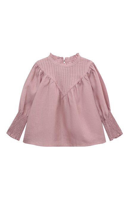 Детское блуза C`ERA UNA VOLTA розового цвета по цене 22750 руб., арт. S23SI02204 | Фото 1
