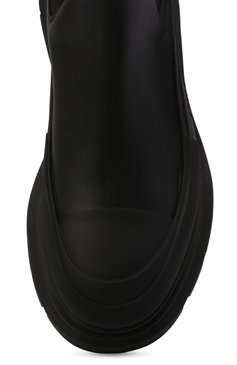 Мужские кожаные челси ALEXANDER MCQUEEN черного цвета, арт. 667813/WHZ66 | Фото 5 (Каблук высота: Высокий; Высота голенища: Высокие; Материал внутренний: Натуральная кожа; Материал утеплителя: Без утеплителя; Подошва: Массивная; Мужское Кросс-КТ: Сапоги-обувь, Челси-обувь)