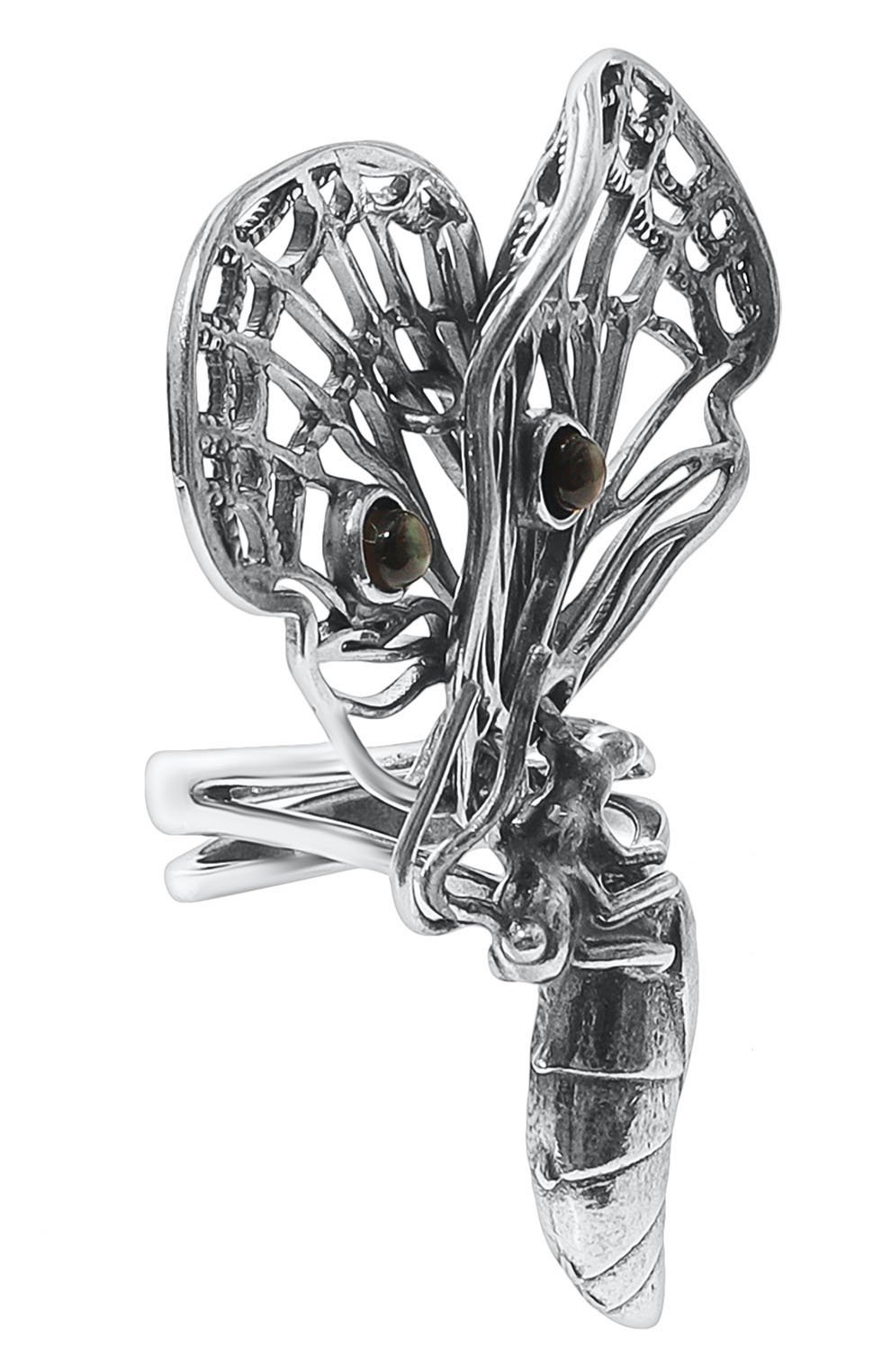 Женское кольцо бабочка MIDGARD PARIS серебряного цвета, арт. 5705 | Фото 1 (Материал: Металл)