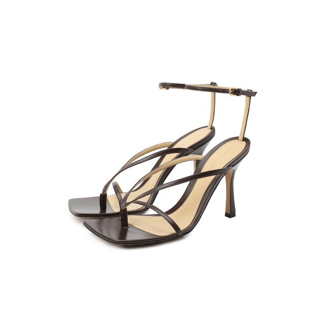 фото Кожаные босоножки stretch bottega veneta