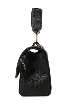 Женская сумка ninon s LANCEL черного цвета, арт. A09221 | Фото 4 (Сумки-технические: Сумки top-handle; Материал: Натуральная кожа)