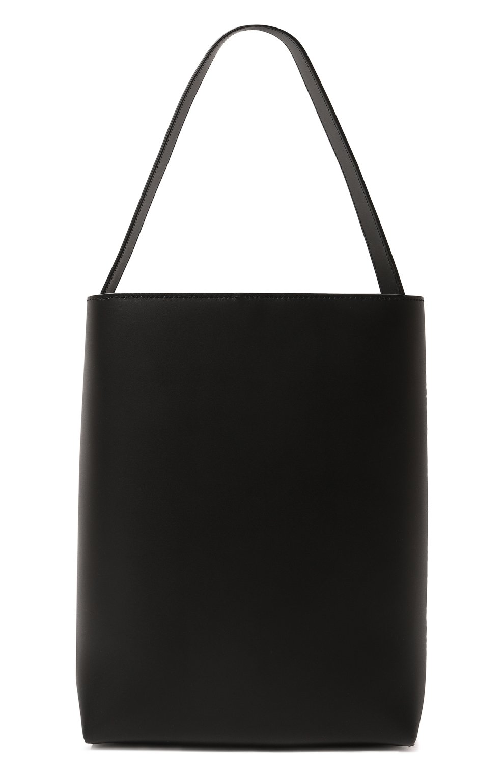 Женский сумка mami FRENZLAUER черного цвета, арт. MAMI/BLACK | Фото 6 (Сумки-технические: Сумки-шопперы; Размер: medium; Материал: Натуральная кожа; Материал сплава: Проставлено; Нос: Не проставлено; Драгоценные камни: Проставлено)
