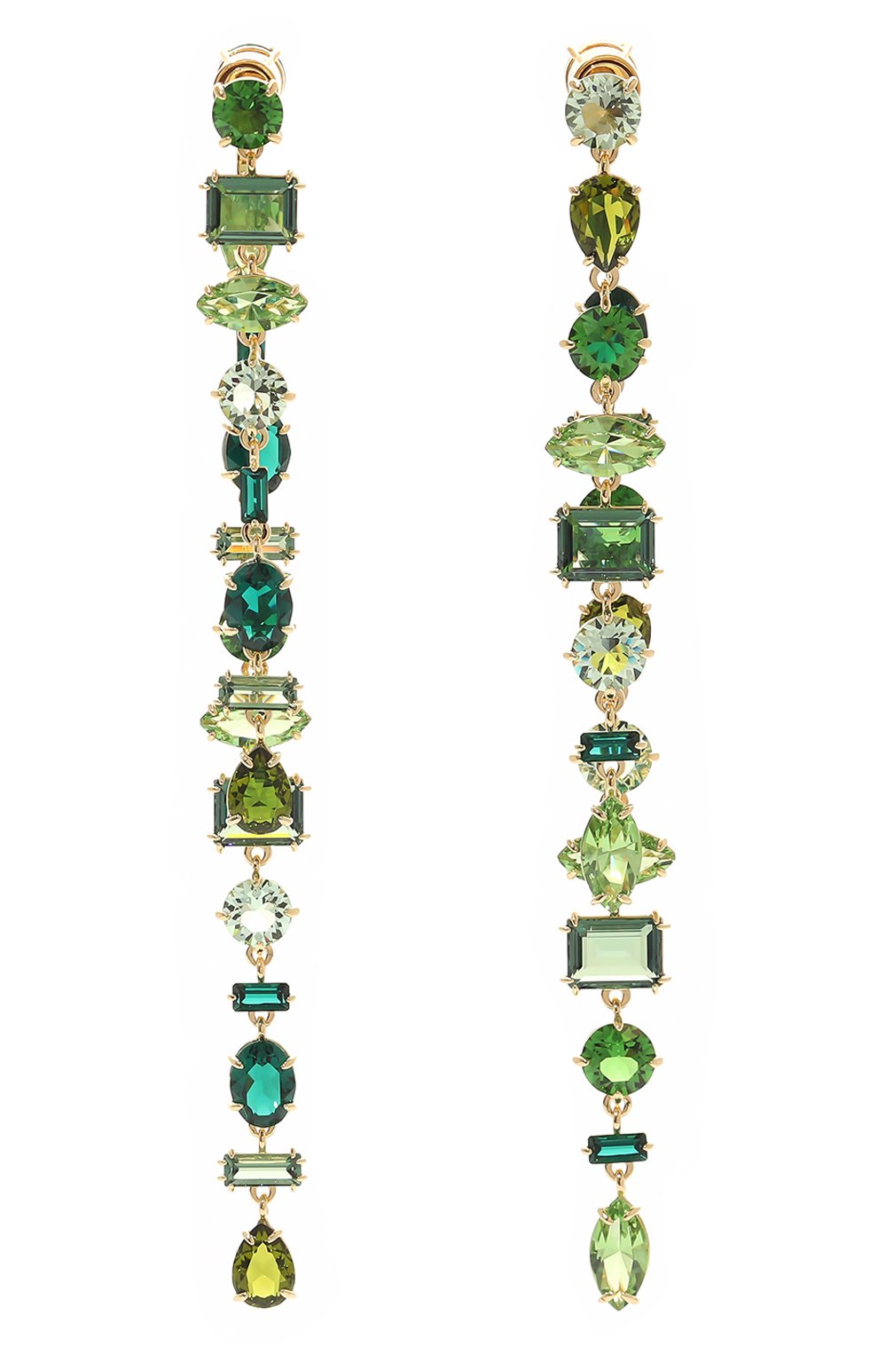 Женские зеленые серьги gema SWAROVSKI купить в интернет-магазине ЦУМ ...