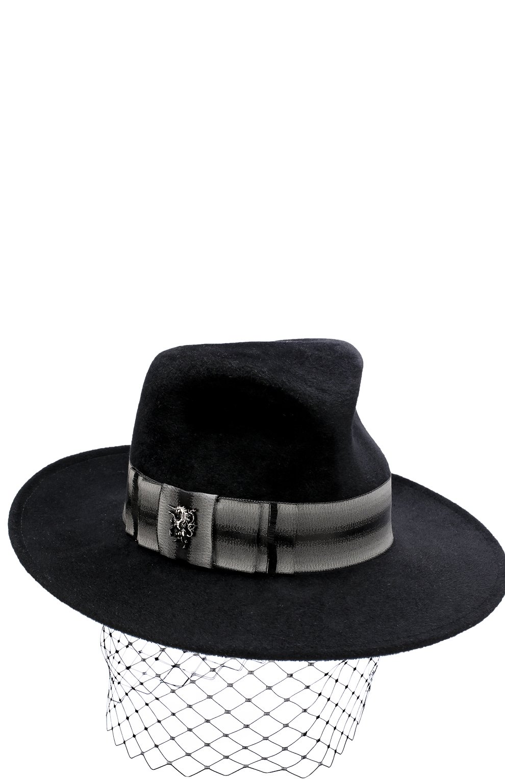 фото Вечерняя фетровая шляпа с декором philip treacy