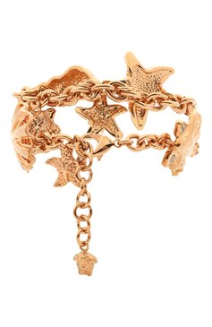 Женский браслет trésor de la mer VERSACE золотого цвета, арт. DG0I108/DJMX | Фото 2 (Материал: Металл)