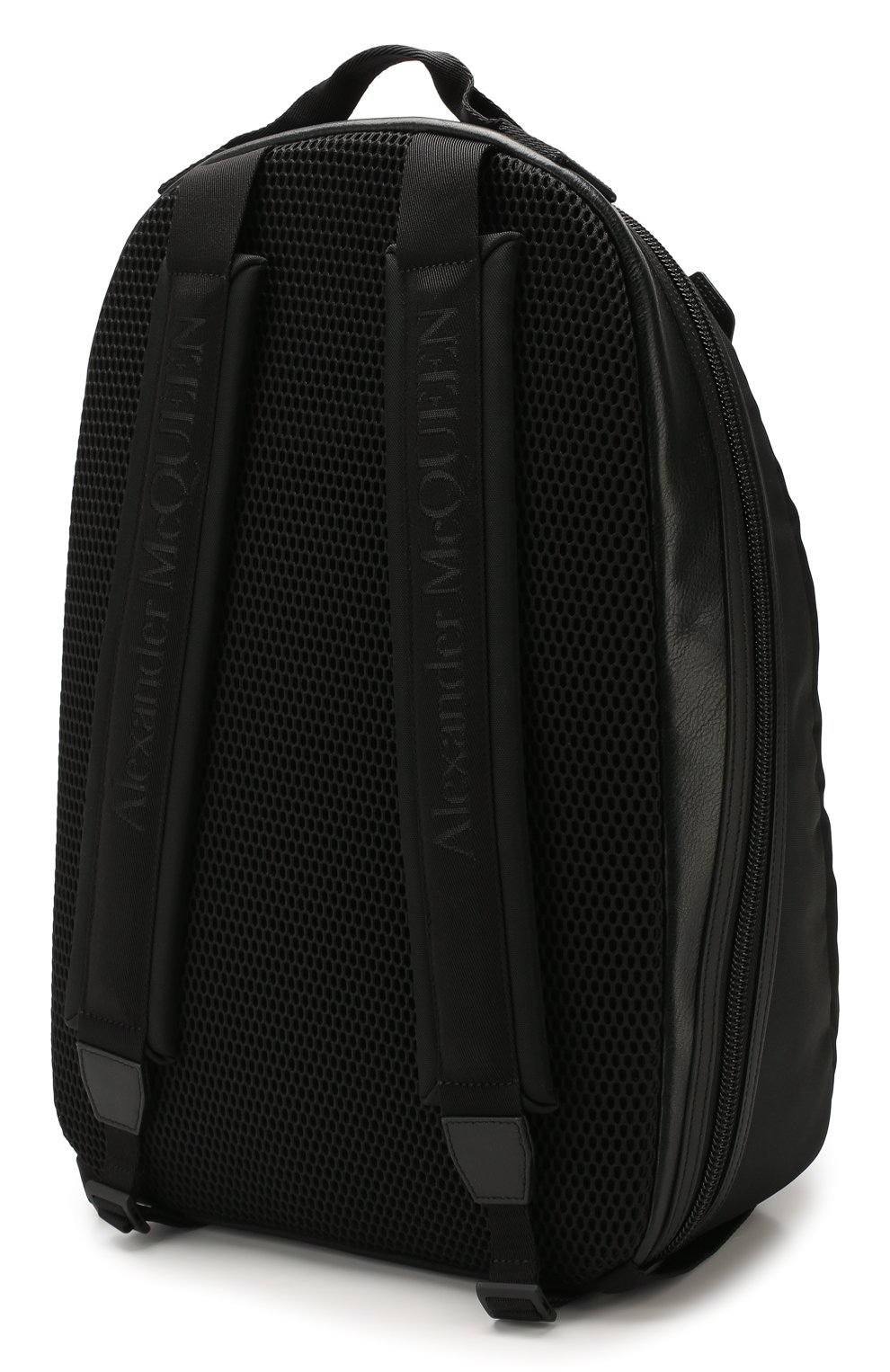 Мужской рюкзак ALEXANDER MCQUEEN черного цвета, арт. 601151/HV21K | Фото 3 (Ремень/цепочка: На ремешке; Материал: Текстиль; Стили: Кэжуэл; Статус проверки: Проверена категория; Размер: large)