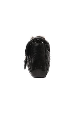 Женская сумка gg marmont 2.0 mini GUCCI черного цвета, арт. 446744 9SYWP | Фото 4 (Сумки-технические: Сумки через плечо; Размер: mini; Ремень/цепочка: На ремешке; Материал: Текстиль)