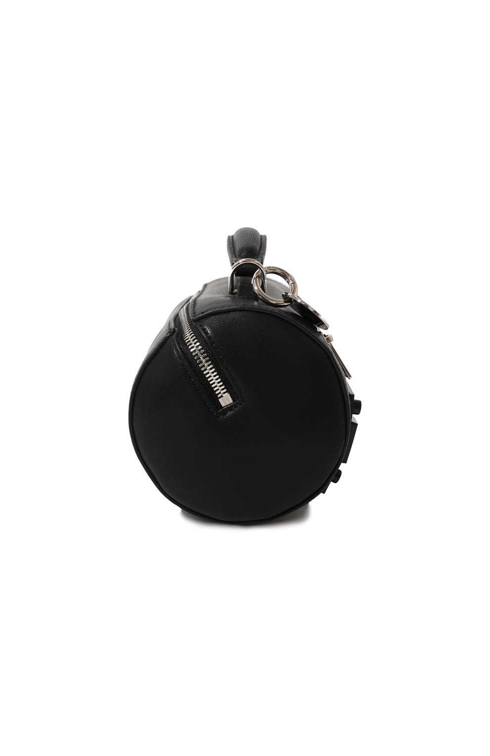 Женская сумка cayac DIESEL черного цвета, арт. X07577/P2809 | Фото 4 (Сумки-технические: Сумки top-handle; Материал: Натуральная кожа, Экокожа; Ремень/цепочка: На ремешке; Размер: small)