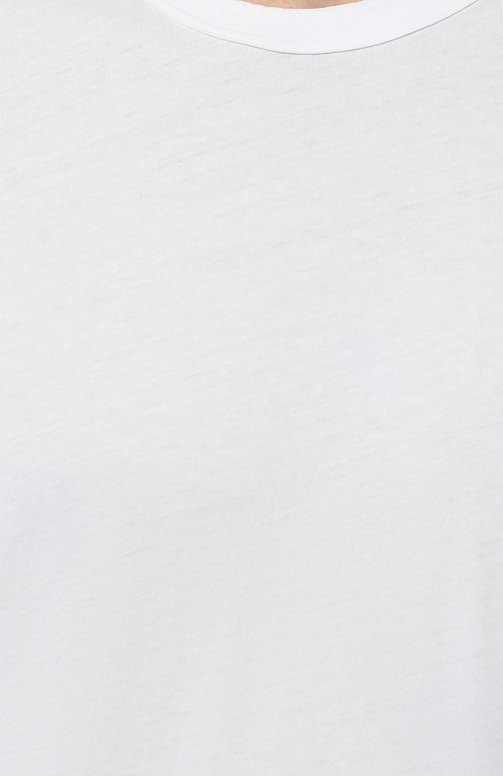 Мужская хлопковая футболка JAMES PERSE белого цвета, арт. MLJ3311 | Фото 5 (Принт: Без принта; Рукава: Короткие; Длина (для топов): Стандартные; Региональные ограничения белый список (Axapta Mercury): RU; Материал сплава: Проставлено; Материал внешний: Хлопок; Ювелирные украшения: Назначено; Драгоценные камни: Проставлено; Стили: Кэжуэл; Статус проверки: Проверена категория)