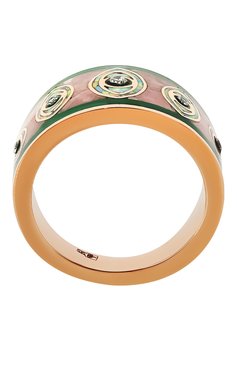 Женские кольцо JACQUIE AICHE бесцветного цвета, арт. 2107077 | Фото 3 (Драгоценные камни: Бриллианты; Материал сплава: Розовое золото)