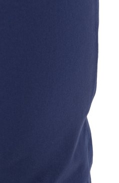 Мужские хлопковые брюки POLO RALPH LAUREN синего цвета, арт. 710644988 | Фото 5 (Силуэт М (брюки): Чиносы; Длина (брюки, джинсы): Стандартные; Случай: Повседневный; Материал внешний: Хлопок; Стили: Кэжуэл)