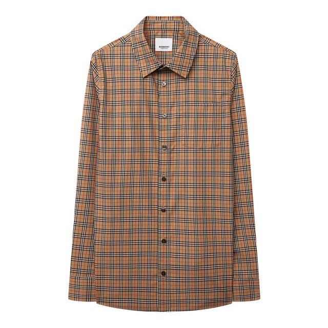 Хлопковая рубашка Burberry