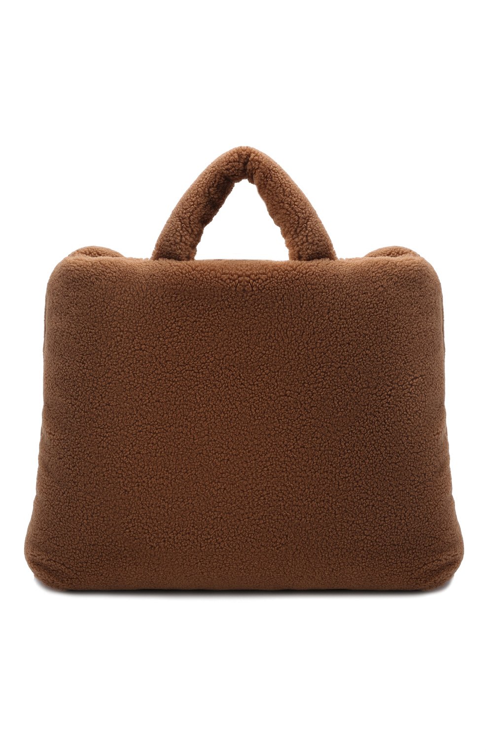 Женский сумка-шопер KASSL EDITIONS коричневого цвета, арт. H0L21B03310012 | Фото 1 (Сумки-технические: Сумки-шопперы; Материал: Текстиль; Размер: large)
